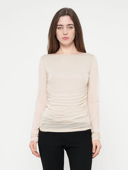 Foto van product Longsleeve Emporio Armani zandkleur