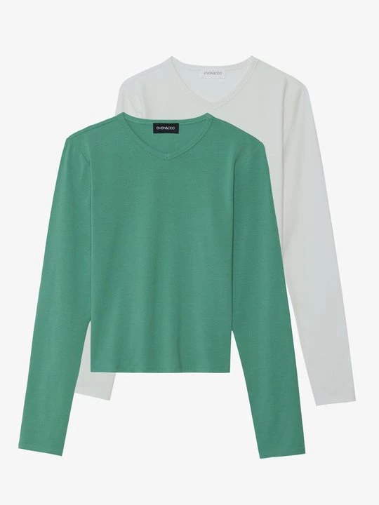 Foto van product Longsleeve Even&Odd By Zalando donkergroen