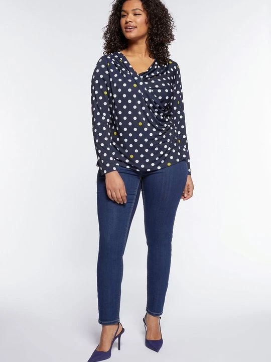 Foto van product Longsleeve Fiorella Rubino blauw
