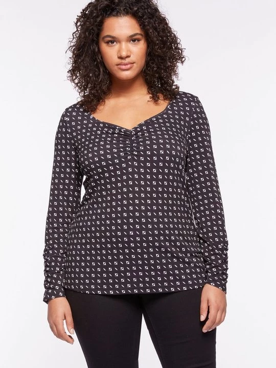 Foto van product Longsleeve Fiorella Rubino zwart