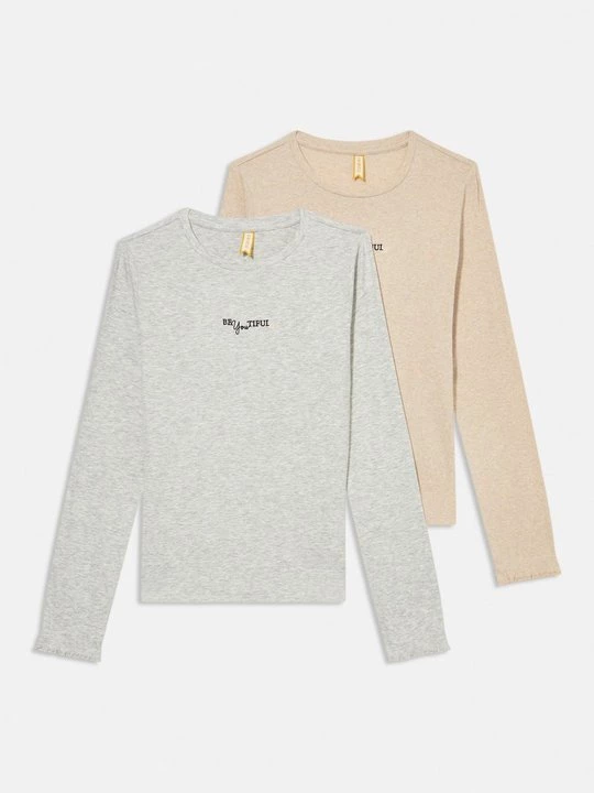 Foto van product Longsleeve Friboo By Zalando beige mêleerd