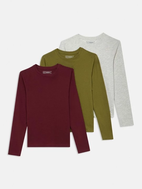 Foto van product Longsleeve Friboo By Zalando lichtgrijs gemêleerd
