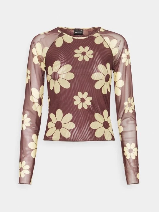 Foto van product Longsleeve Gina Tricot bruin