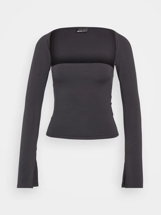 Foto van product Longsleeve Gina Tricot donkergrijs