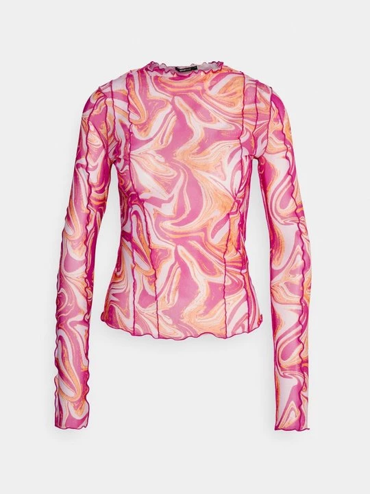 Foto van product Longsleeve Gina Tricot donkerroze