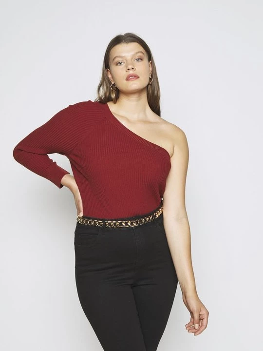 Foto van product Longsleeve Glamorous bordeauxrood