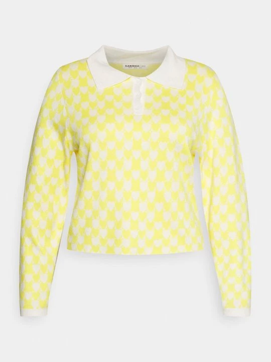 Foto van product Longsleeve Glamorous geel