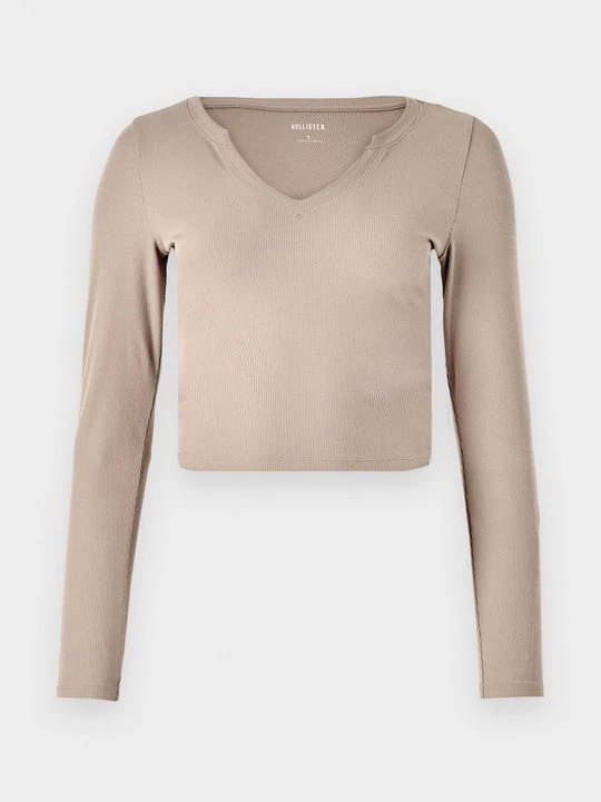 Foto van product Longsleeve Hollister Co. bruin