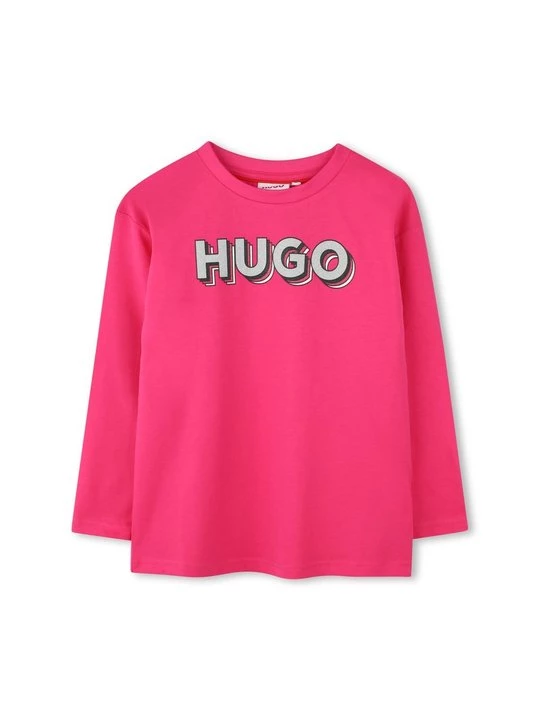 Foto van product Longsleeve Hugo donkerroze