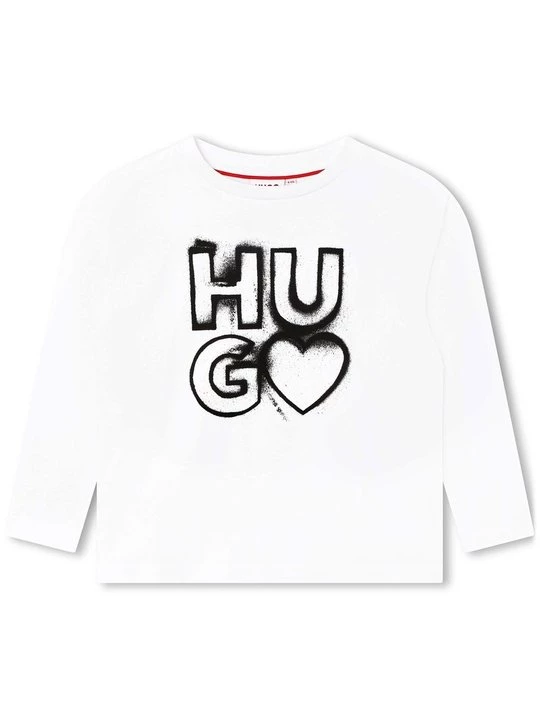 Foto van product Longsleeve Hugo wit