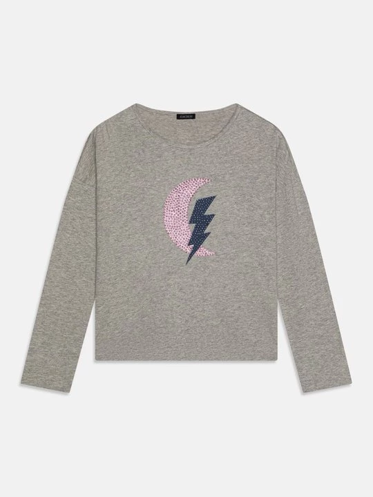 Foto van product Longsleeve IKKS grijs