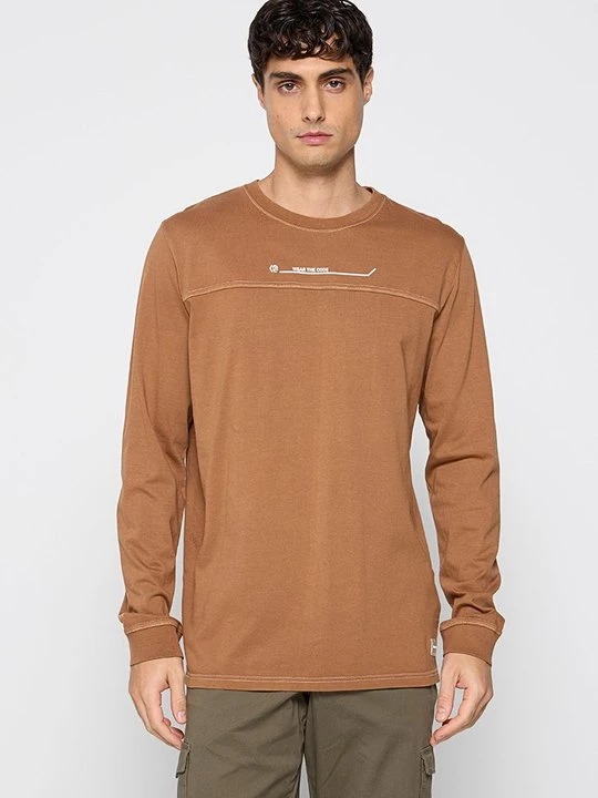 Foto van product Longsleeve INDICODE bruin