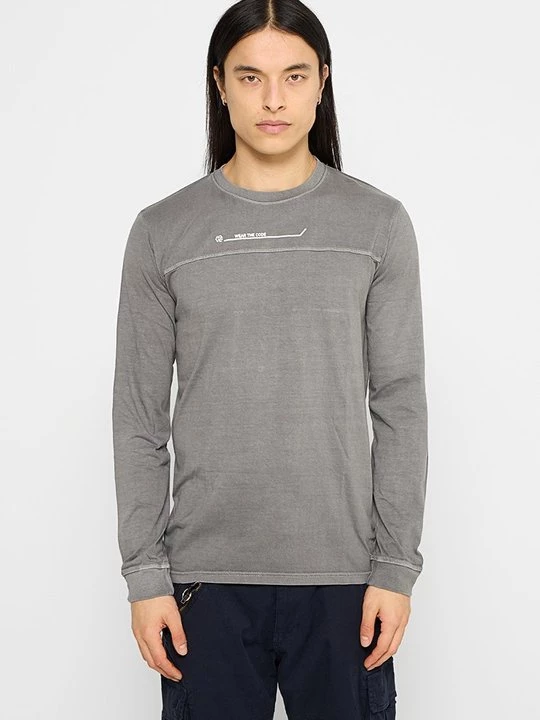 Foto van product Longsleeve INDICODE grijs