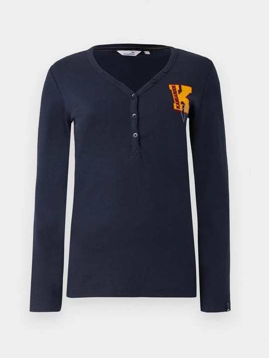 Foto van product Longsleeve KangaRoos donkerblauw