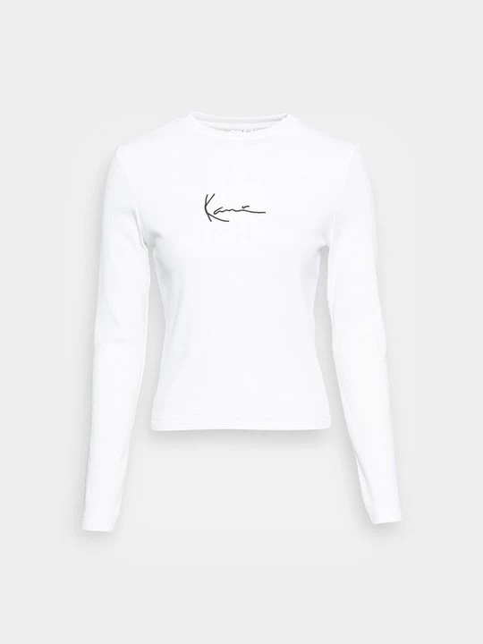 Foto van product Longsleeve Karl Kani wit