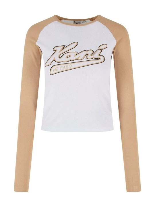 Foto van product Longsleeve Karl Kani wit