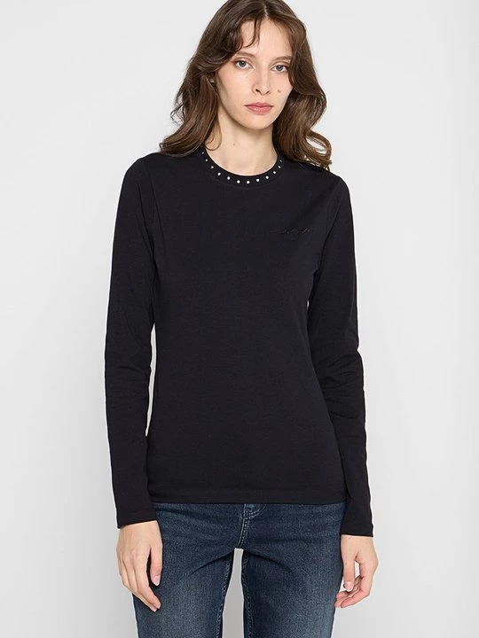 Foto van product Longsleeve KARL LAGERFELD zwart