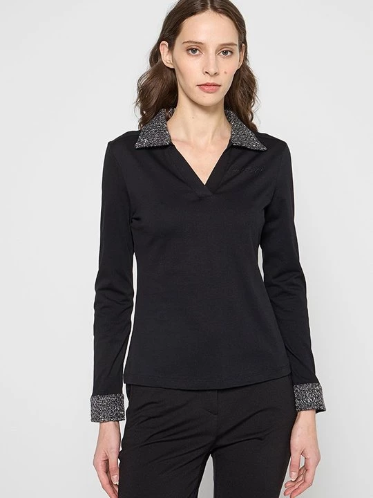 Foto van product Longsleeve KARL LAGERFELD zwart
