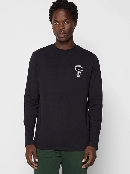 Foto van product Longsleeve KARL LAGERFELD zwart