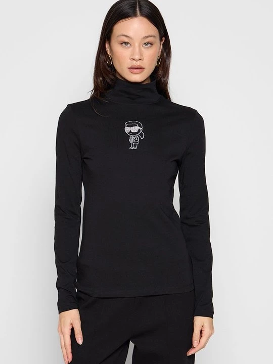 Foto van product Longsleeve KARL LAGERFELD zwart