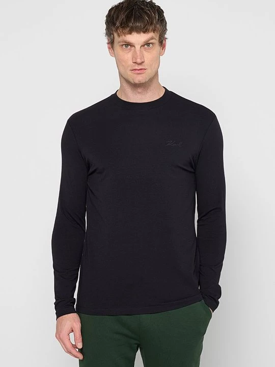 Foto van product Longsleeve KARL LAGERFELD zwart