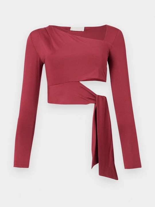 Foto van product Longsleeve LeGer donkerrood