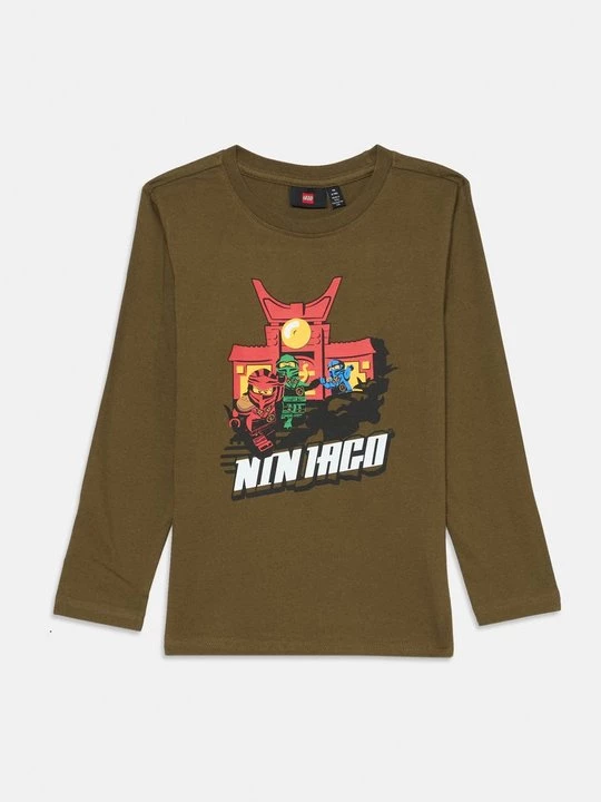 Foto van product Longsleeve LEGO olijfgroen