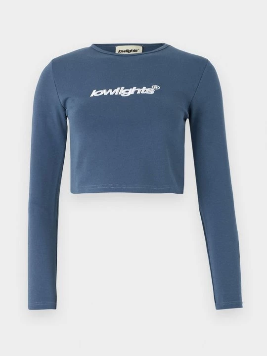Foto van product Longsleeve Low Lights Studios donkerblauw denim