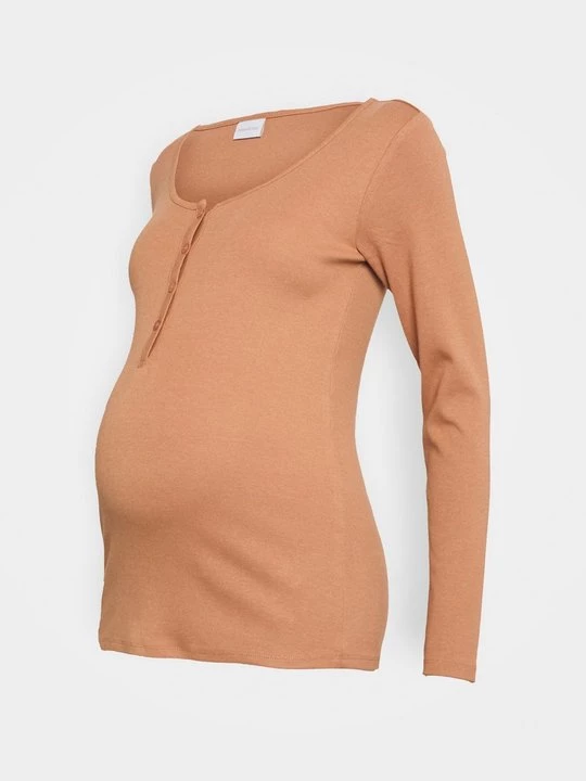 Foto van product Longsleeve Mamalicious bruin