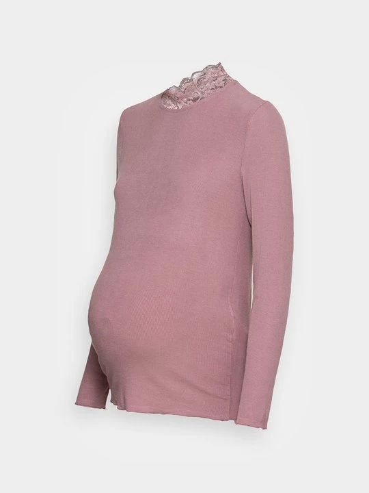 Foto van product Longsleeve Mamalicious donkerroze