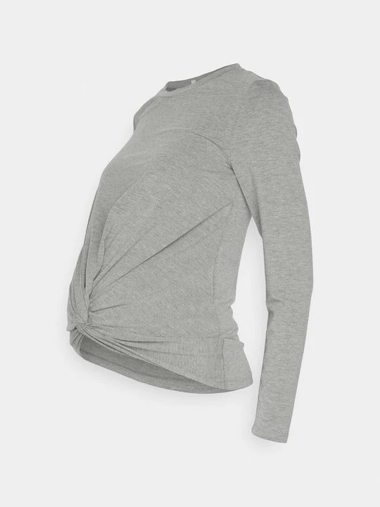 Foto van product Longsleeve Mamalicious lichtgrijs
