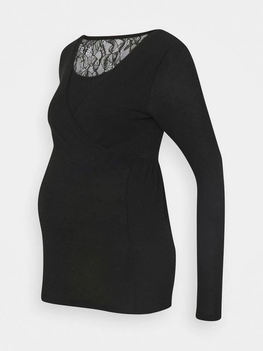 Foto van product Longsleeve Mamalicious zwart