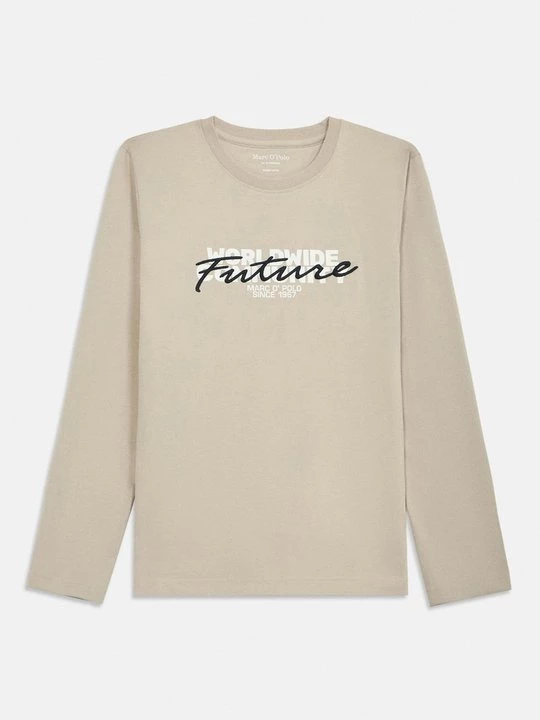 Foto van product Longsleeve Marc O'Polo zandkleur