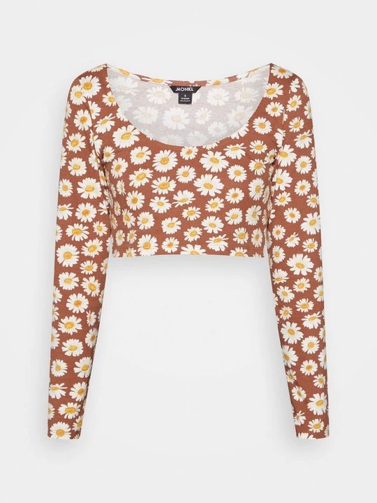 Foto van product Longsleeve Monki bruin