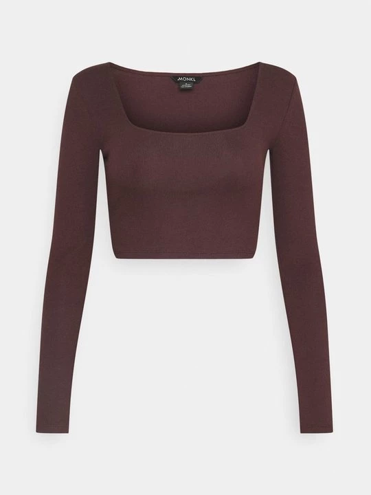 Foto van product Longsleeve Monki donkerpaars