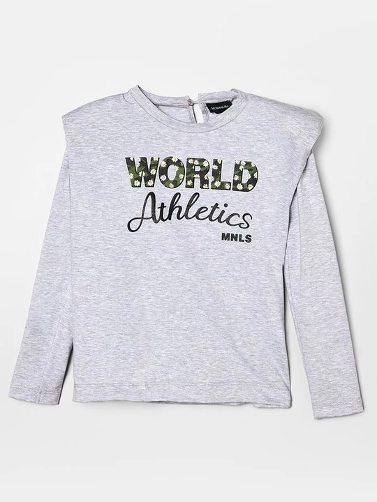 Foto van product Longsleeve Monnalisa grijs