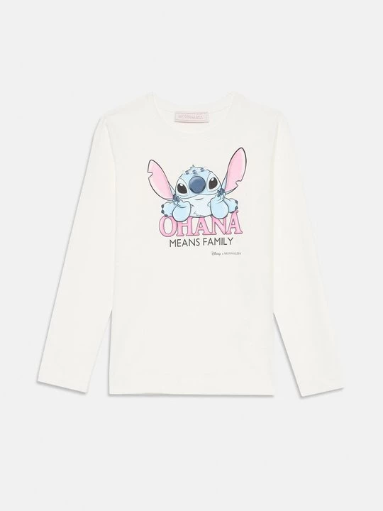 Foto van product Longsleeve Monnalisa wit