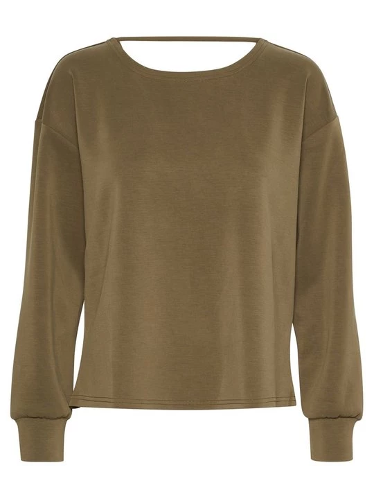 Foto van product Longsleeve My Essential Wardrobe olijfgroen