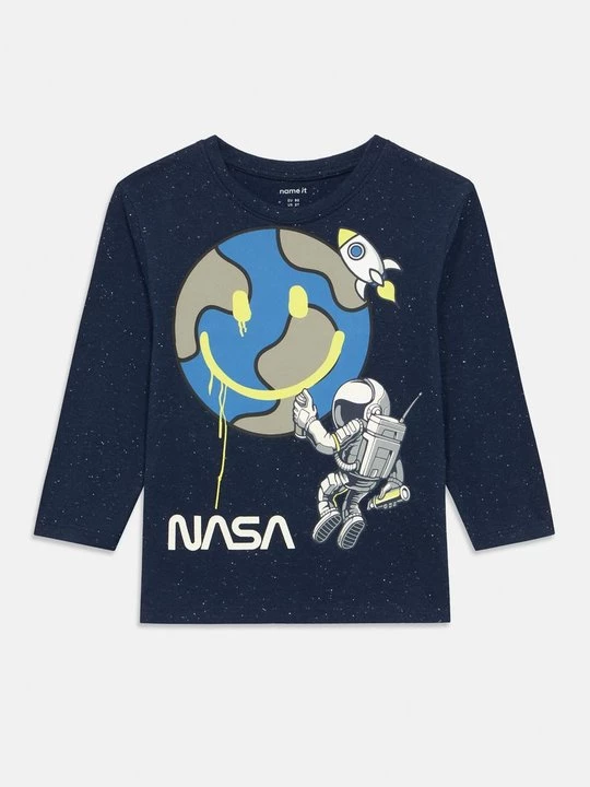 Foto van product Longsleeve NAME IT donkerblauw