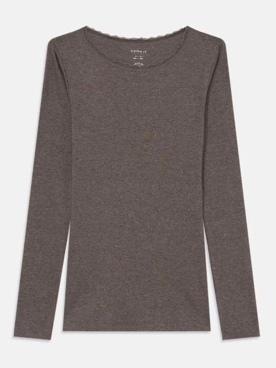 Foto van product Longsleeve NAME IT donkerbruin