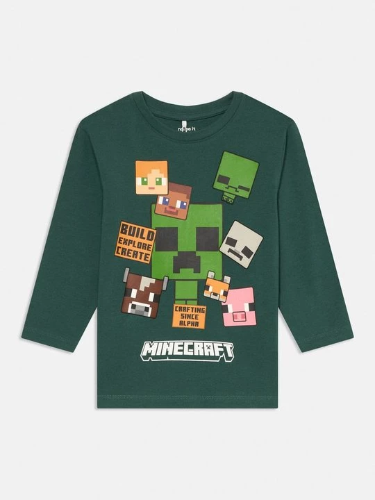 Foto van product Longsleeve NAME IT donkergroen