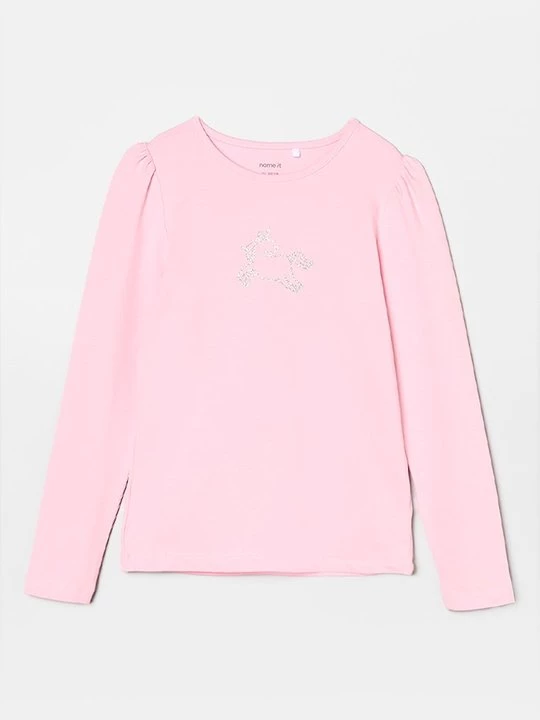 Foto van product Longsleeve NAME IT donkerroze