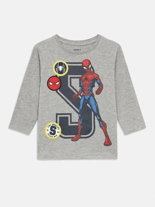 Foto van product Longsleeve NAME IT grijs gemêleerd