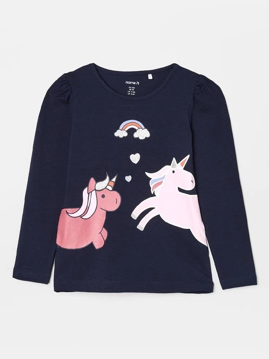 Foto van product Longsleeve NAME IT koningsblauw