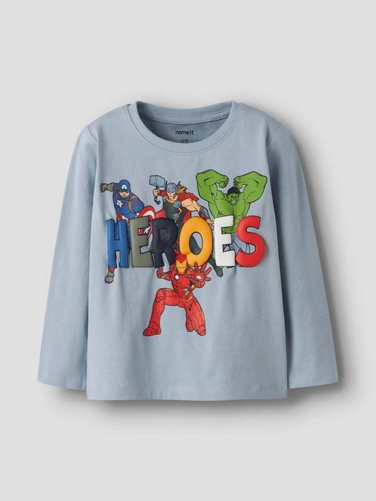 Foto van product Longsleeve NAME IT lichtblauw