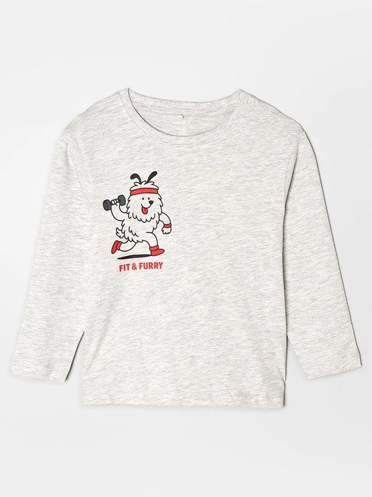 Foto van product Longsleeve NAME IT lichtgrijs