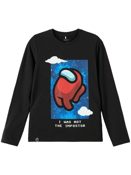 Foto van product Longsleeve NAME IT zwart