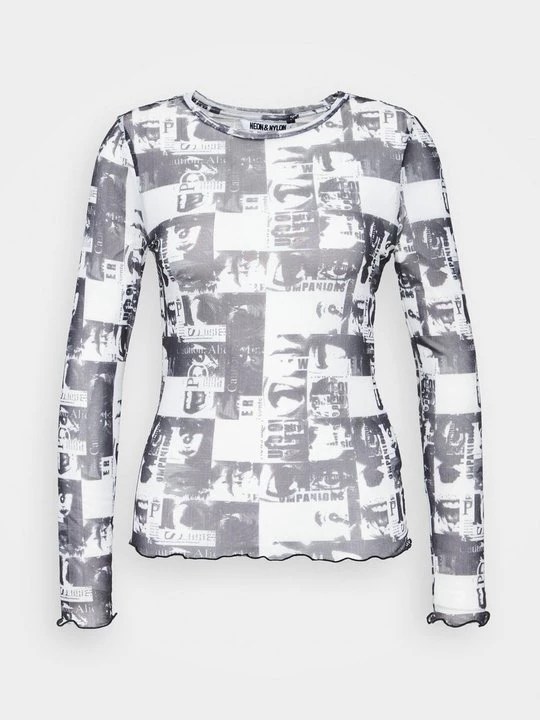 Foto van product Longsleeve Neon & Nylon zwart