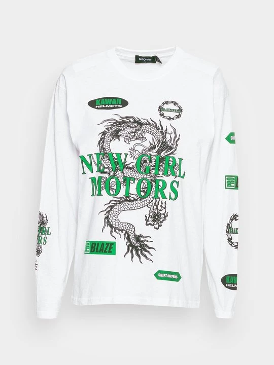 Foto van product Longsleeve New Girl Order wit