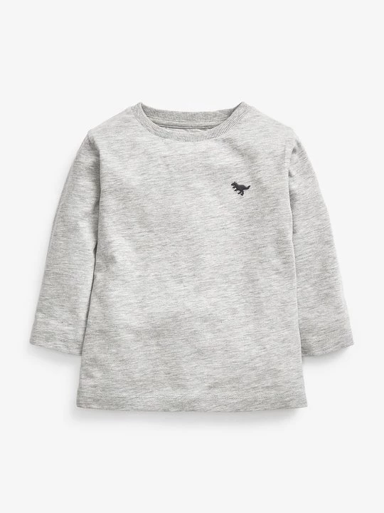 Foto van product Longsleeve Next lichtgrijs gemêleerd